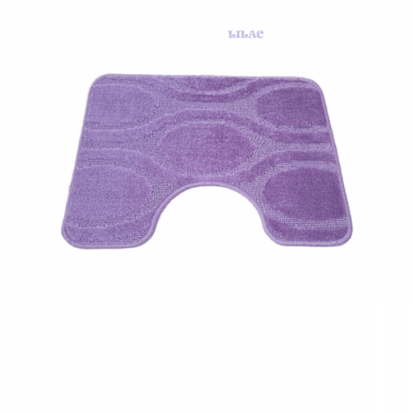 Коврик для туалета 55х42,5см Lilac Zalel