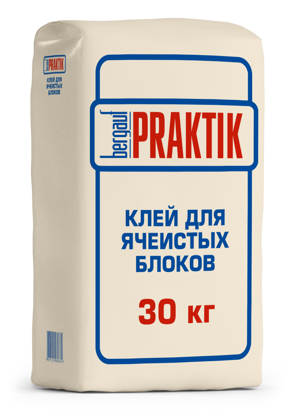 Клей Бергауф Практик для ячеистых блоков 30 кг (48)