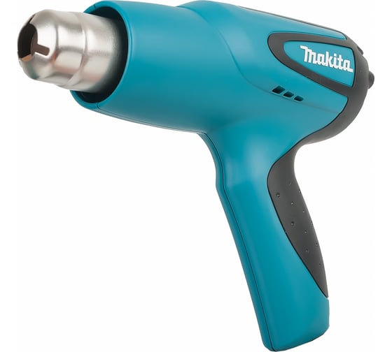 Фен Makita HG5012K 500 градусов, 1600 вт, 3 насадки кейс