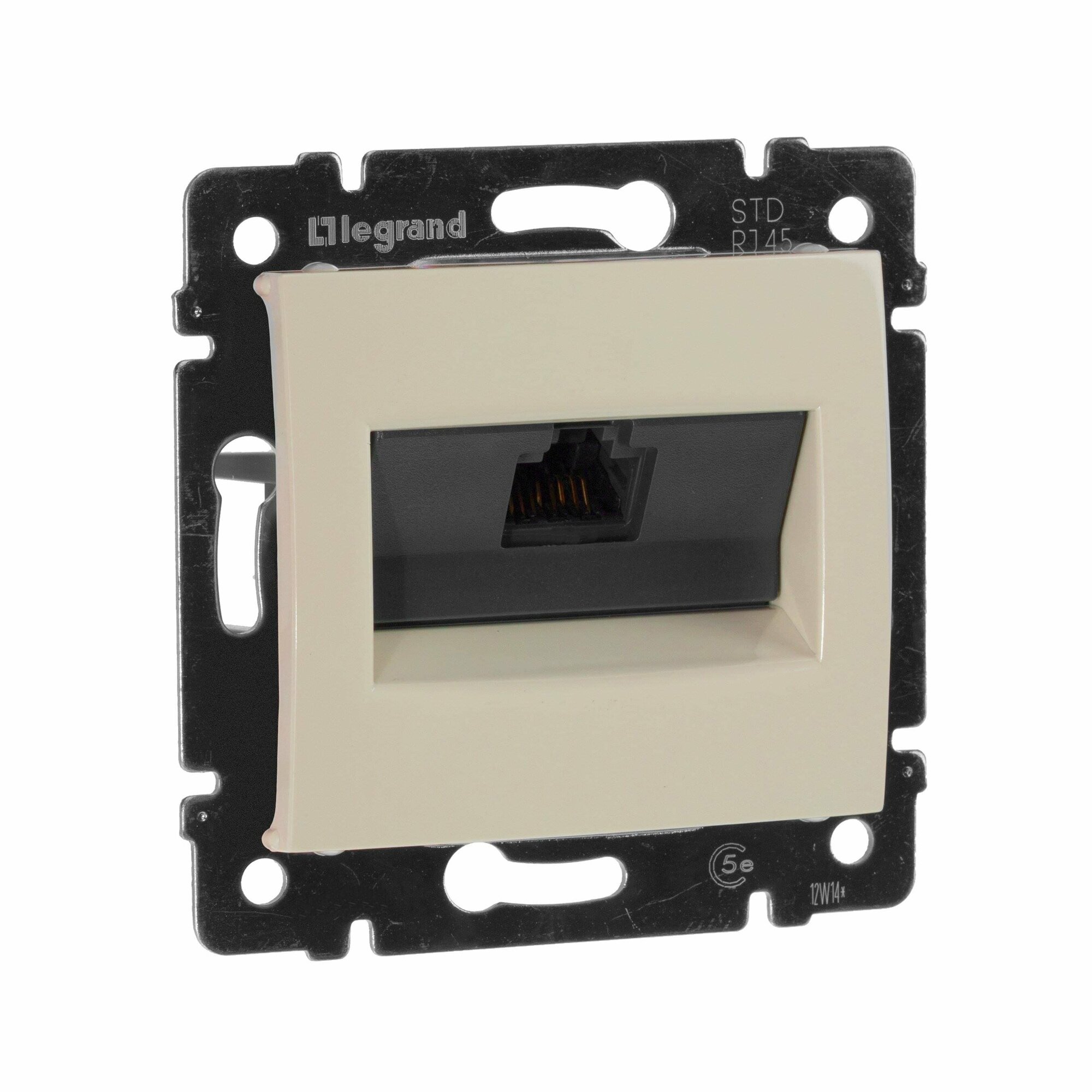 Розетка комп. RJ45 1 выход сл.кость VALENA (10шт.)