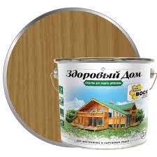 Средство деревозащитное ЗДОРОВЫЙ ДОМ дуб 2 в 1 2,7л/2,3кг