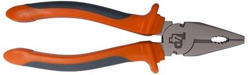 Круглогубцы TOOLBERG 180мм двухкомп. рукояткой/60