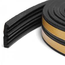 Уплотнитель Tytan Professional для окон и дверей E 150m x 9mm x 4mm Черный/2