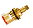 Кран-букса керамическая 1/2" 24 шлицов 2 резьбы /25