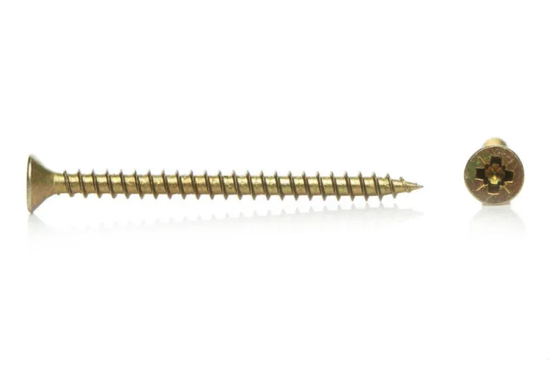 Саморез универсальный, желтый цинк 3х30 (15тыс.шт)