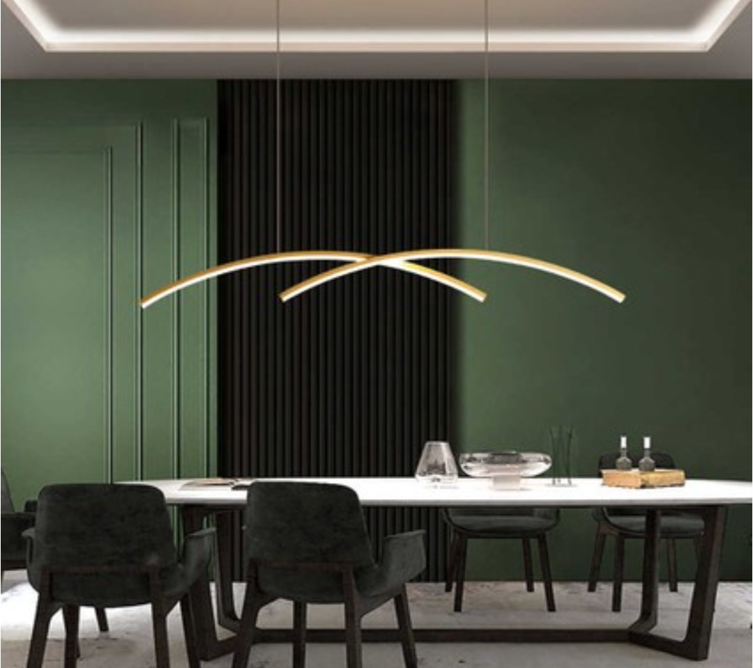 Люстра LED 26W Gold (L900xW50xH1000)