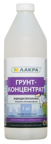 Грунт-концентрат ЛАКРА, 1кг/12