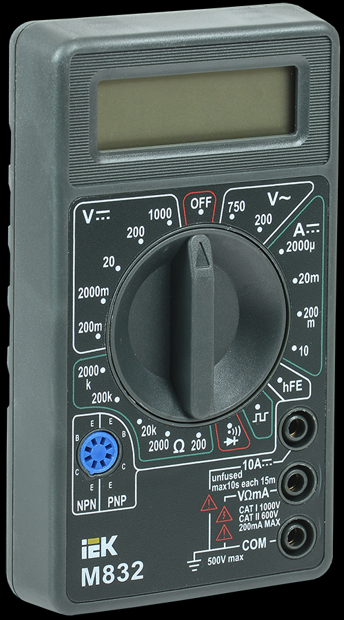 Мультиметр цифровой  Universal M832 IEK