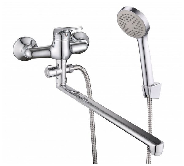 LUCKY TAP Смеситель д/ванны,корп. латунь,картридж 35  BBO-3023-35S-31