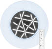 Свет-к накл. светод, потол. упр.  AL5600, 80W, 3000К-6500K, 230V, 5600Lm, IP20, 120°, 480*480*85