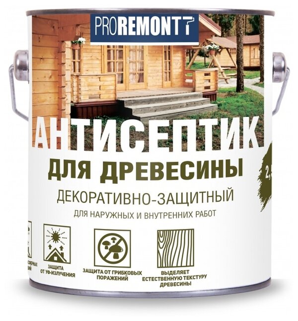 Антисептик ПРОРЕМОНТ махагон 2,5л