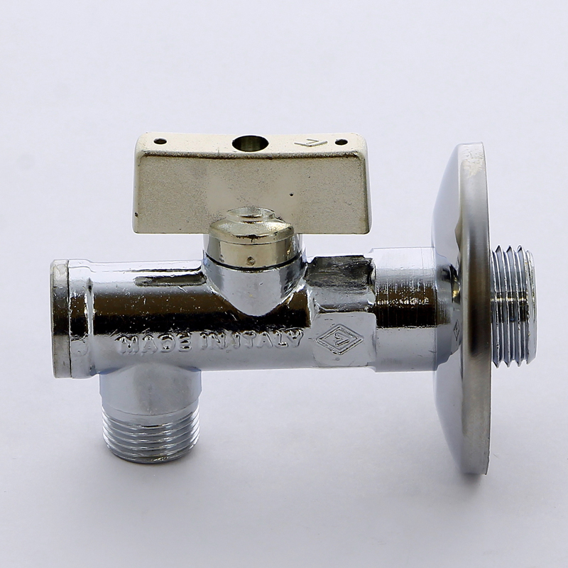 Кран шаровой BUGATTI (MINNESOTA) для подключения смесителя 1/2"х3/8" (30/1)