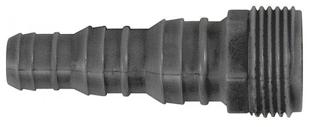 Адаптер КУРС внутренний пластиковый 1/2" - 5/8" - 3/4" с резьбой 3/4"/40/400
