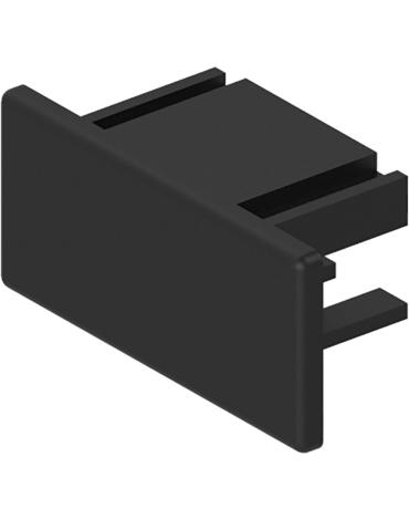 Заглушка пластиковая для шинопровода, черный, LD1013 для CAB1005