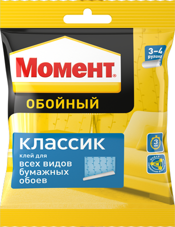 Клей МОМЕНТ Классик для обоев 100г/24
