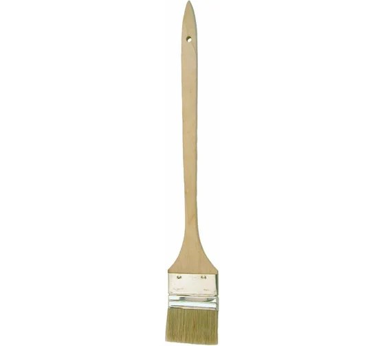 Кисть 888 радиаторная 2,5" 63*9мм, натур.светлая щетина/12/300