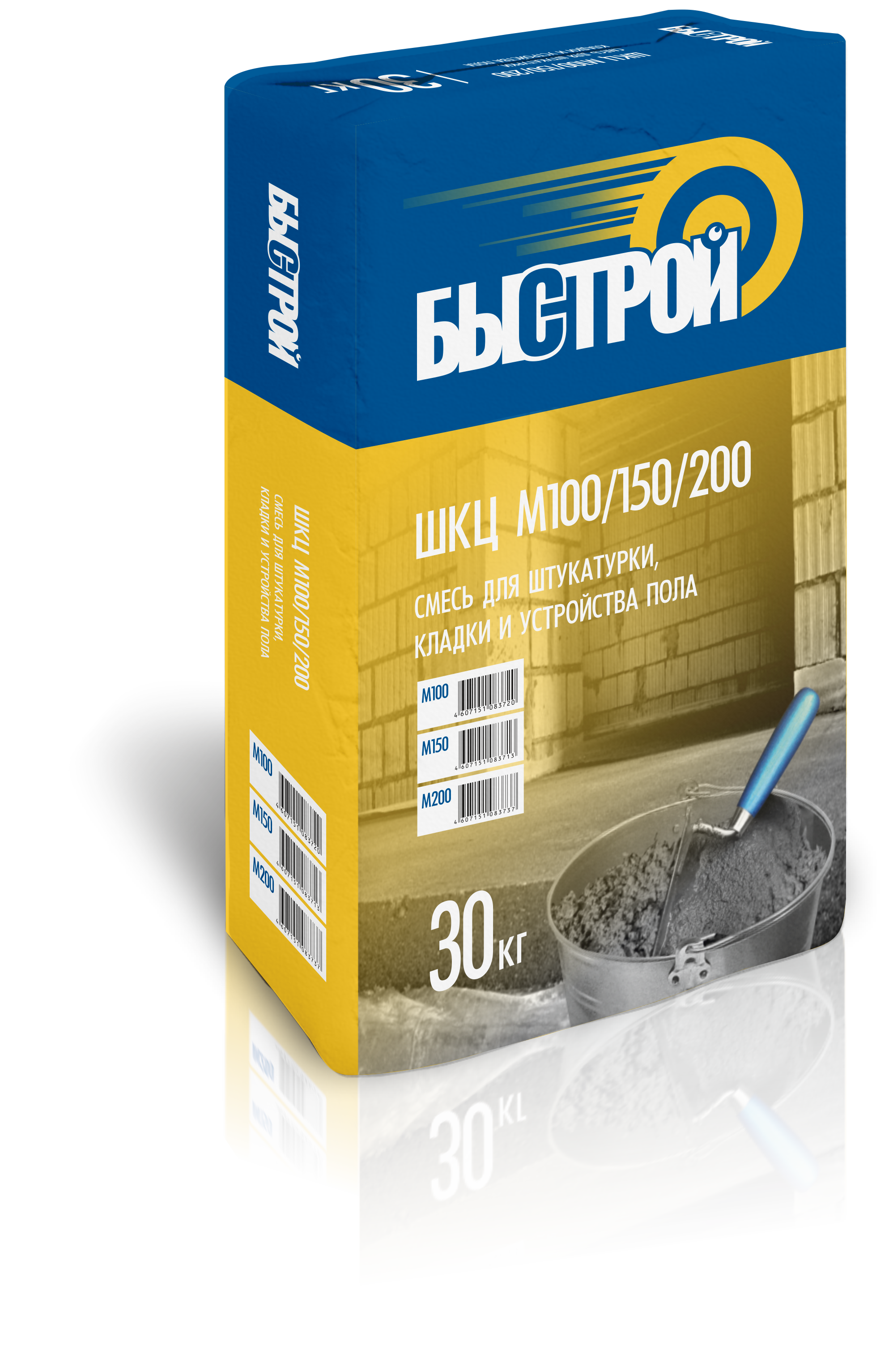 Кладочная смесь БЫСТРОЙ ШКЦ-150, 30кг/48