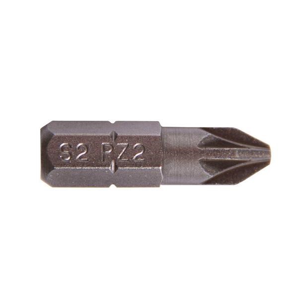 Биты TOOLBERG 2*25 РZ 5шт сталь S2, магнит