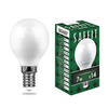 Лампа светодиодная LED шар (G45) 9,0Вт, 6400K, E14 SBG4509 SAFFIT (200)