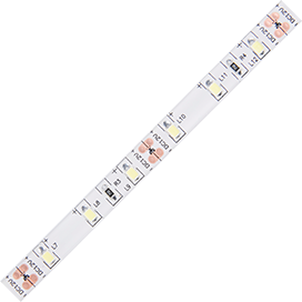 Лента светодиодная  8Вт, 60LED/м, 8мм, IP65, 12В, 6000К, катушка 5 м. Ecola