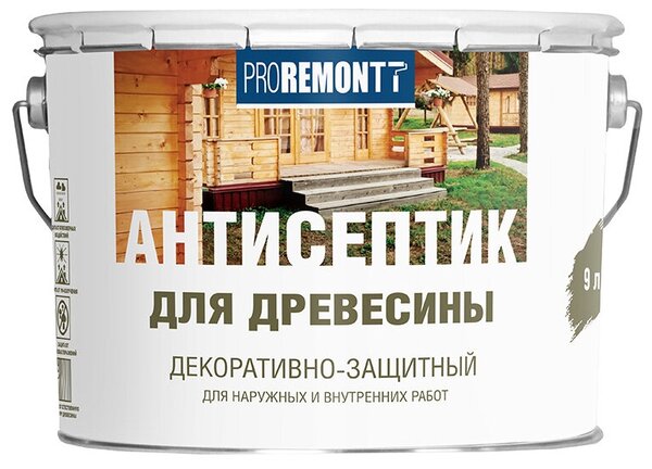 Антисептик ПРОРЕМОНТ палисандр 9л