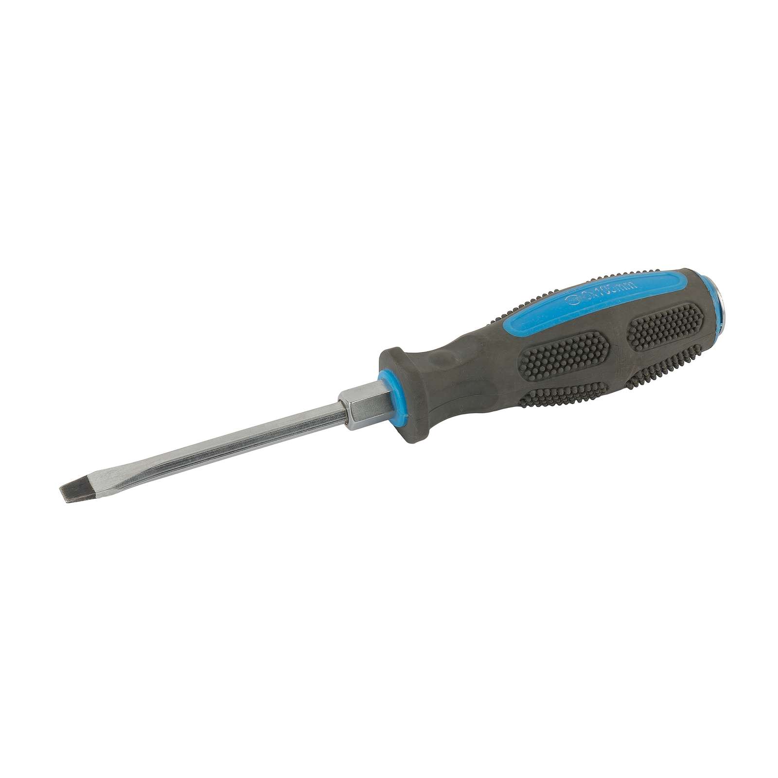Отвертка ударная TOOLBERG SL 6,0х100мм, двухк. ручка/96