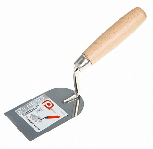 Кельма PQTools "лопатка" 80мм нерж. сталь, дерев.ручка/120