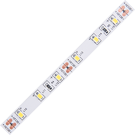 Лента светодиодная  8Вт, 60LED/м, 8мм, IP20, 12В, 4200К, катушка 5 м. Ecola