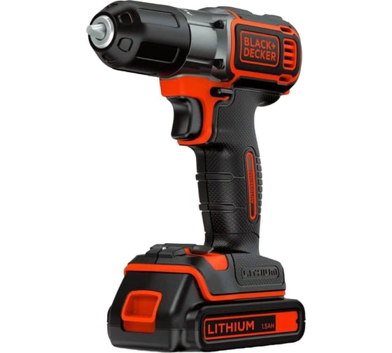 Дрель-шуруповерт аккумуляторная Black & Decker Autosence ASD14KB-QW, 14,4 В, Li-Ion, БЗУ, чемодан