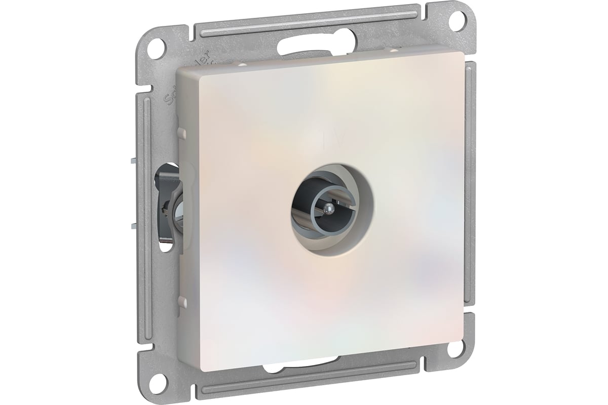 Розетка TV коннектор жемчуг AtlasDesign