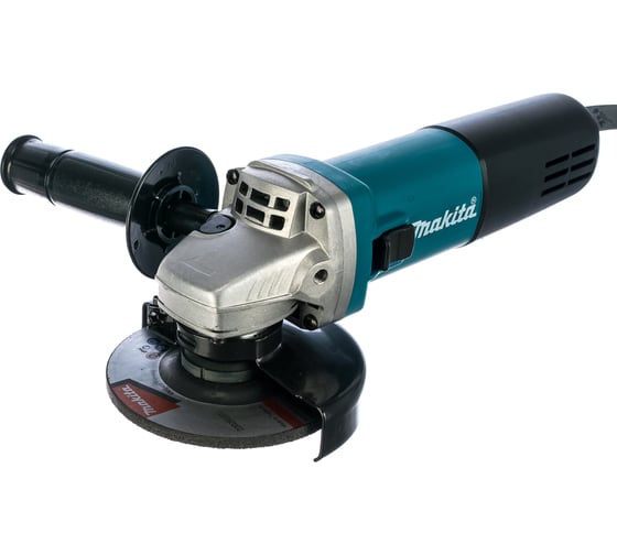 Шлифмашина угловая MAKITA 9557HN (840 Вт, 115мм. 1,6кг, зач.диск, коробка)