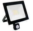 Прожектор светодиодный LED 50W 220V 6400K IP65, черный, с встроенным датчиком 2835SMD,SFL80-50 FERON
