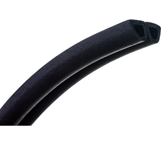 Уплотнитель Tytan Professional для окон и дверей D 50m x 21mm x 15mm Черный/2