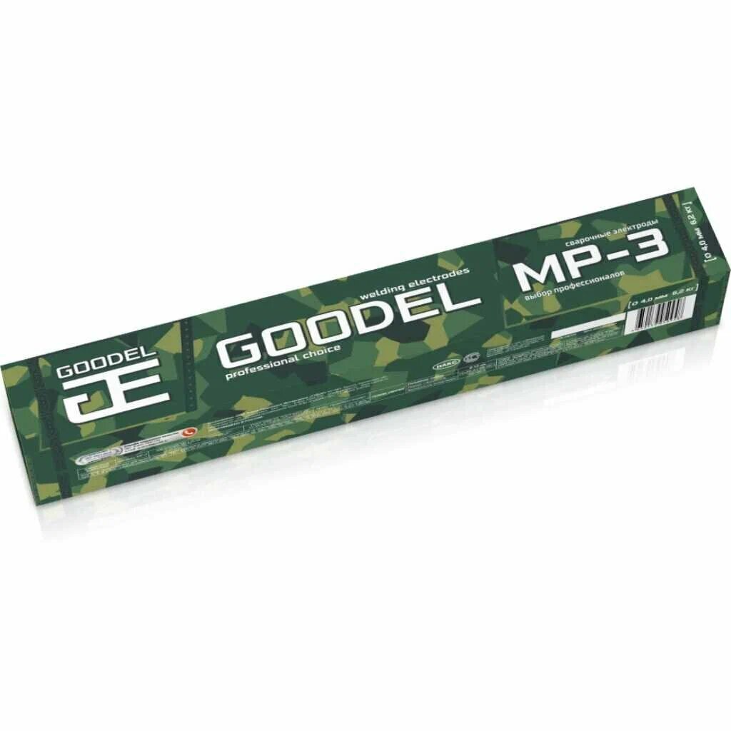 Электроды GOODEL МР-3 4Х450 (6,2кг) Шадринск