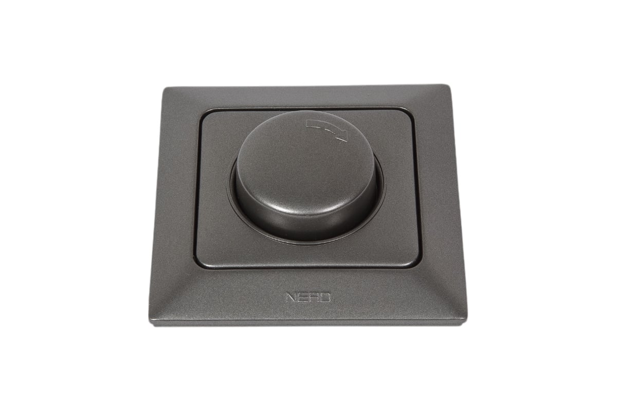 Диммер, 800W, 250В, 10А, Aras, Графит NE-AD /10