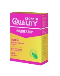 Клей обойный Quality индикатор, 200 г (30)