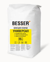 Клей Besser "Универсал" для плитки и керамогранита 10 кг (1)