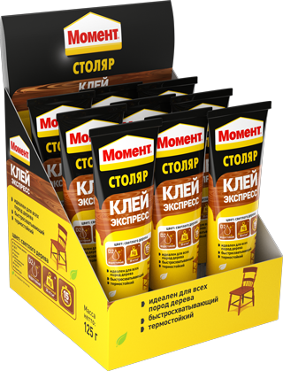 Клей МОМЕНТ Столяр Экспресс 125 г/30