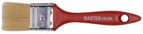 Кисть MASTER COLOR флейцевая 13мм,70% ПБT30% свет/натур. щетина, нерж.обжим, пласт.ручка,40мм 12/336