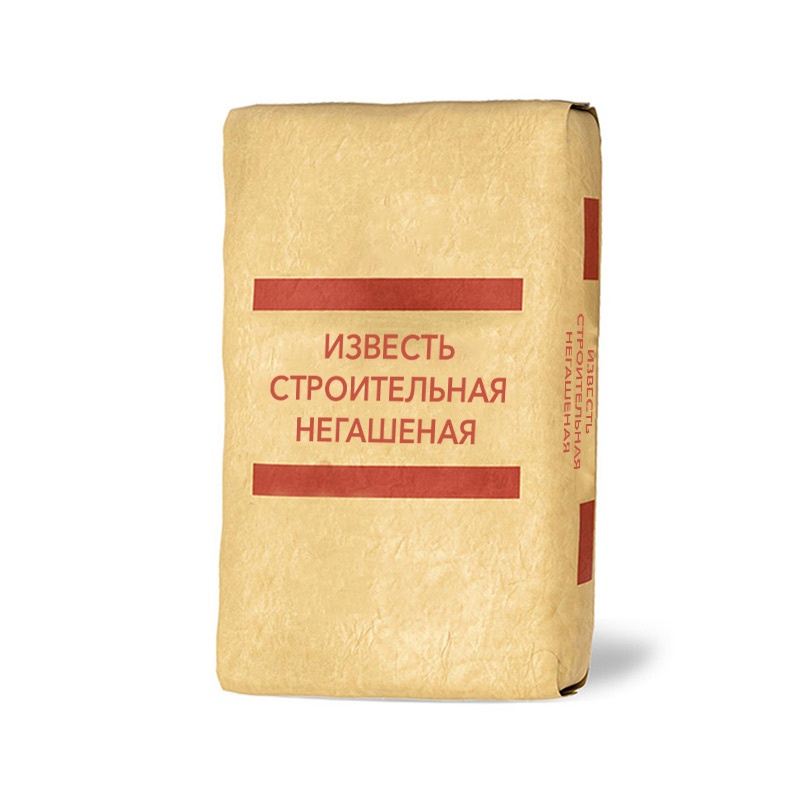 Известь негашеная 4кг.