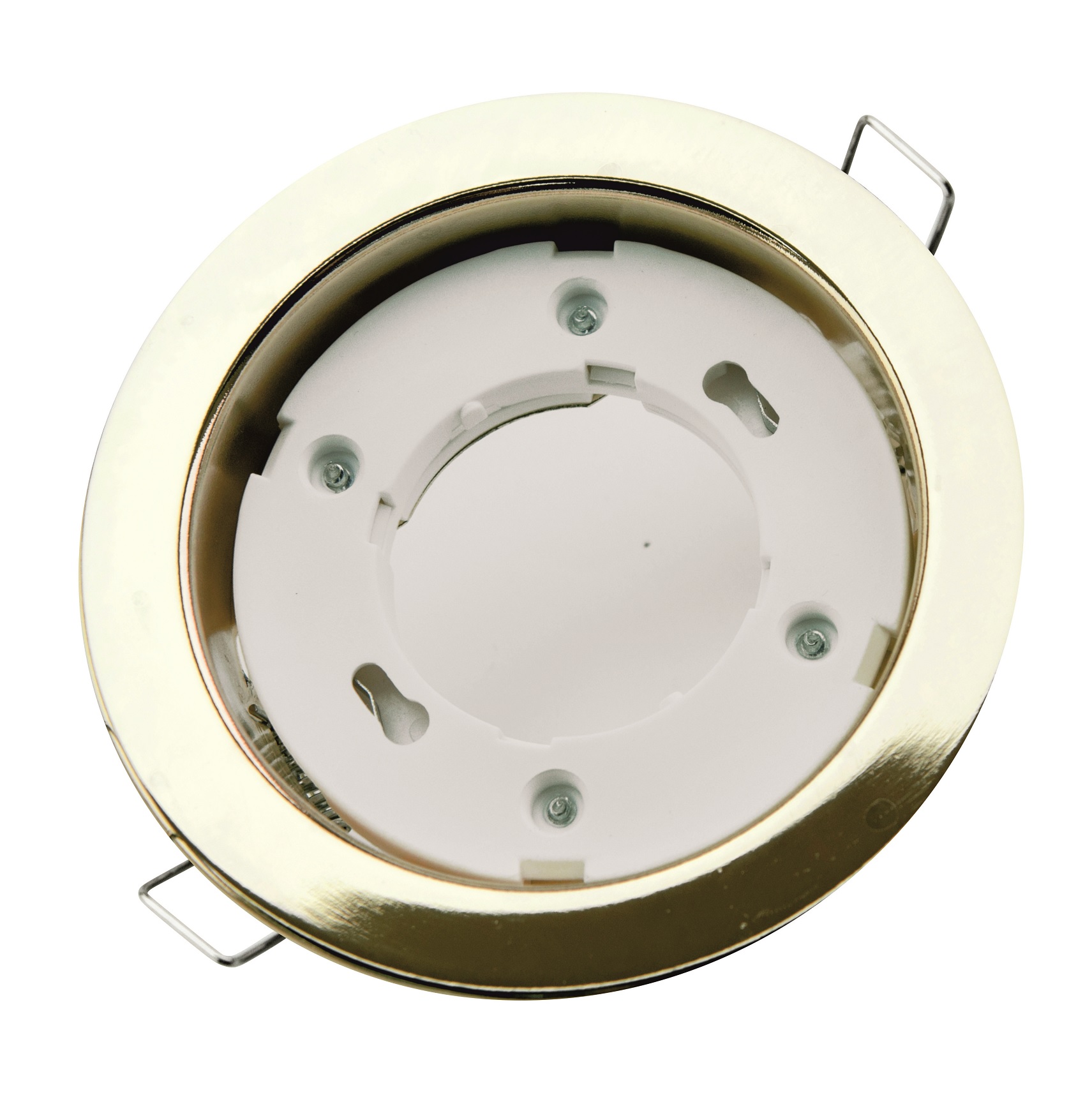 Светильник потолочный GX53-H6 золото, встр., плоский, 101x16 Ecola Light (50)