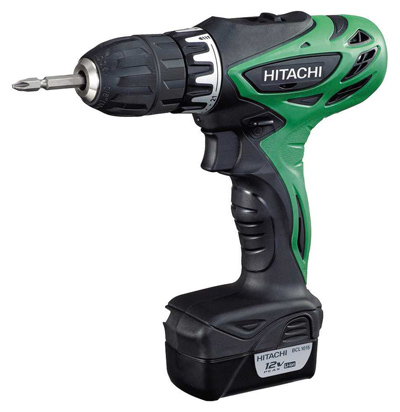 Дрель аккумуляторная HITACHI DS14DCL-RA (14,4 В, БЗП.13мм,2cк,31нм, 1,4кг, 2акк,Li-ion1.5Ач,фонарь.б