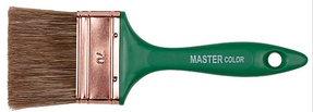 Кисть MASTER COLOR флейцевая,толщ 12 мм,70%ПЭT/30% натур.щет,нерж.обжим,пласт.ручка, шир,50мм 12/252