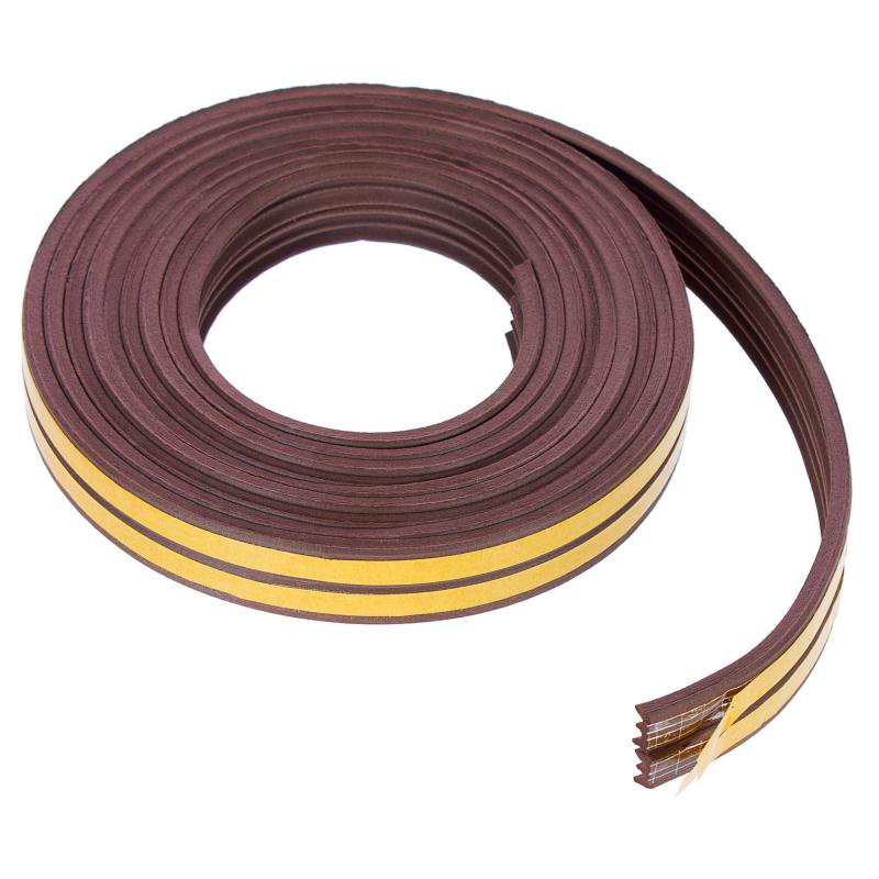 Уплотнитель Tytan Professional для окон и дверей E 150m x 9mm x 4mm Коричневый/2
