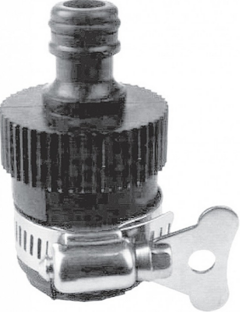 Адаптер КУРС внешний с хомутом 3/4"(17-20)/50/200