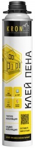 Клей-пена KRONbuild всесезонная -10С 800г