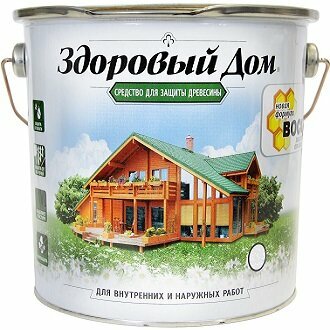 Средство деревозащитное ЗДОРОВЫЙ ДОМ дуб 0,8л