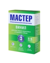 Клей обойный МАСТЕР виниловый, 200 г (36)
