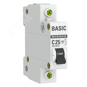 Автомат EKF 1п 25А /12/