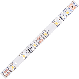 Лента светодиодная  8Вт, 60LED/м, 8мм, IP65, 12В, 2800К, катушка 5 м. Ecola